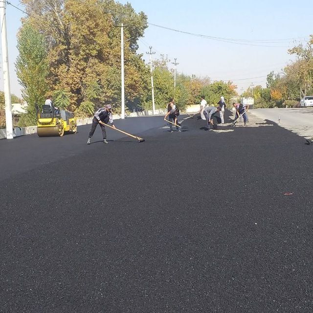 Asfalt xizmati OʻZBEKISTON boʻylab arzon narxlarda