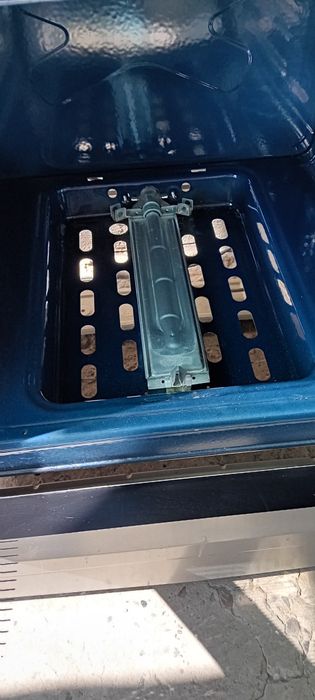 Газ плита одной электроники плитой