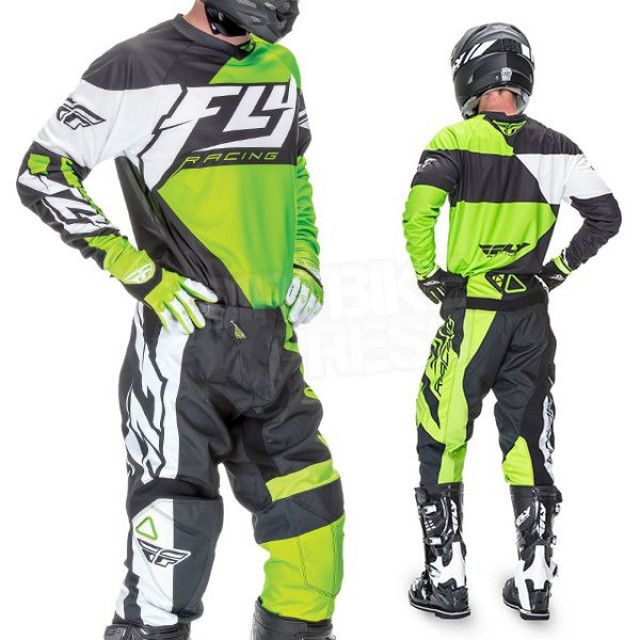 Шок цена ! fly racing бридж kinetic f-16 grn blk мотокрос панталон кро