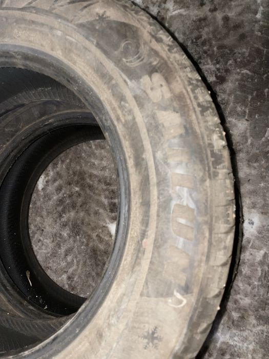 Шины зимние с шипами чистично