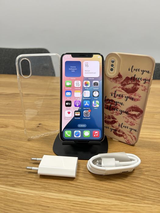 Iphone XS Silver 64GB IMPECABIL 85%