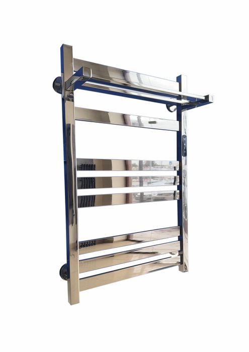 С плоской полочкой Электрический полотенцесушитель