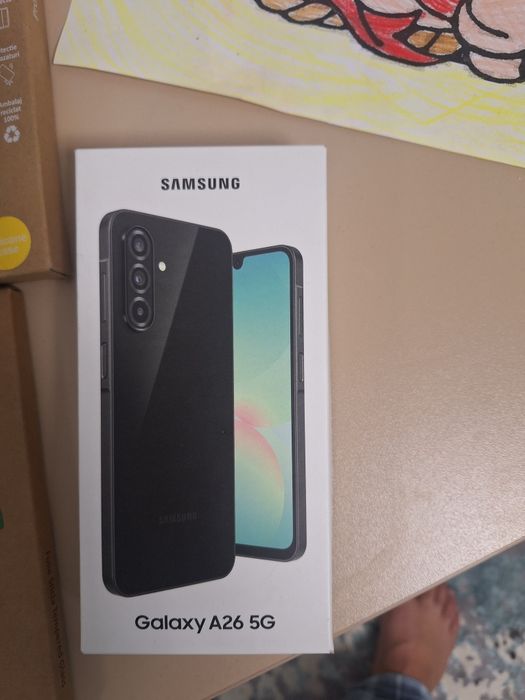 Samsung Galaxy A26 5G - 128GB / 6GB RAM  - NOU+ Husa si folie protectoare