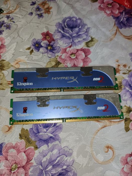 Kit Memorie RAM Kingston HyperX DDR2 4GB (2x2GB) 800MHz KHX6400D2/2G.