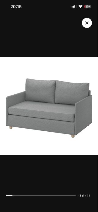 Vand canapea extensibila Fridhult