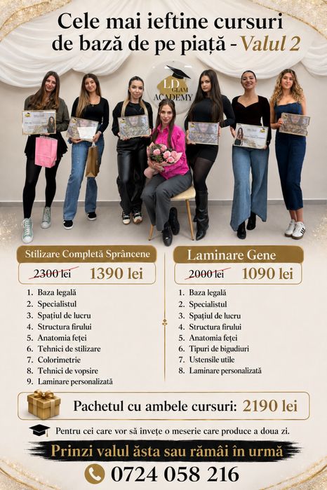 Curs Stilizare Completa Sprancene