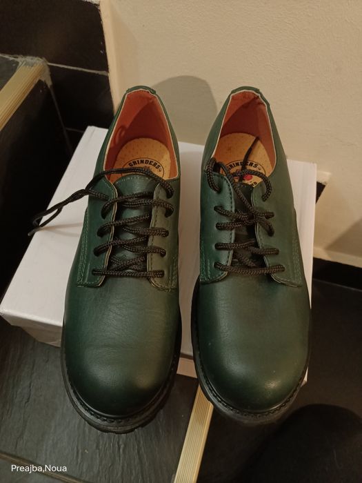 Ghete piele stil Oxford