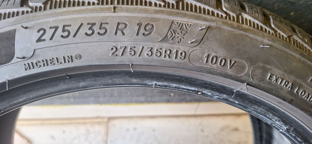 245 40 19/ 275 35 19 iarna Michelin 7mm