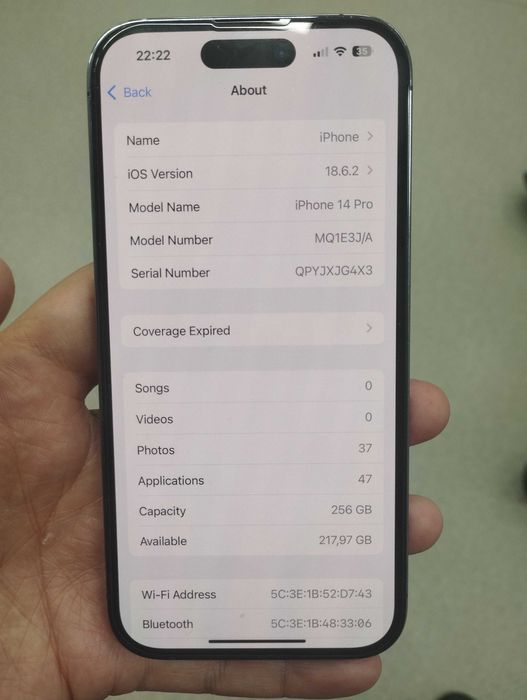 Iphone 14 pro 256gb 93% emk
