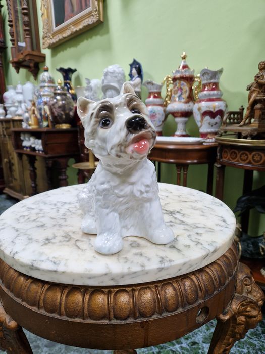 Страхотна антикварна колекционерска немска порцеланова фигура Goebel