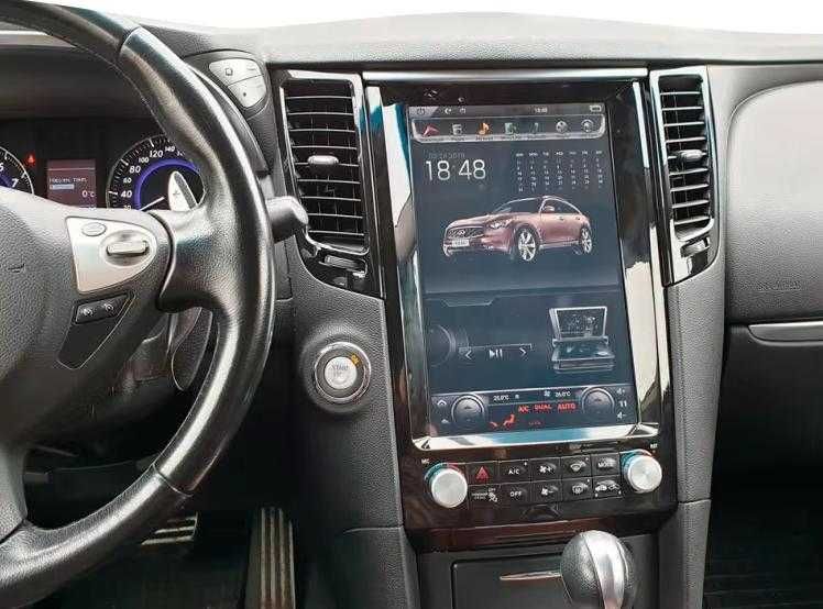 INFINITI FX 2009-2016 вертикална андроид навигация 12.1", 9839-ZHIL