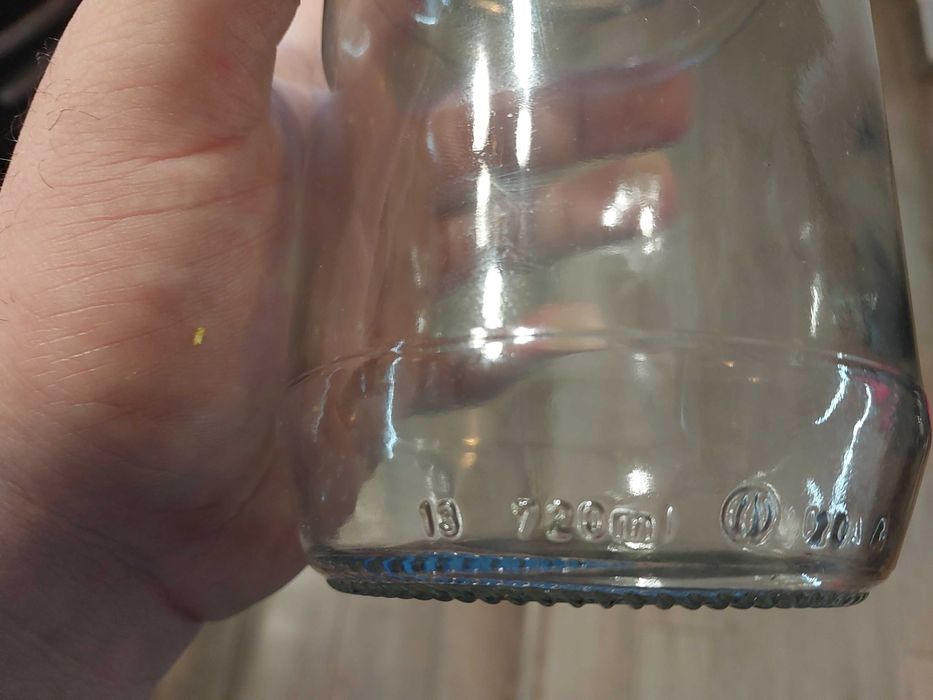 Буркани 720 мл с капачка 30 ст.