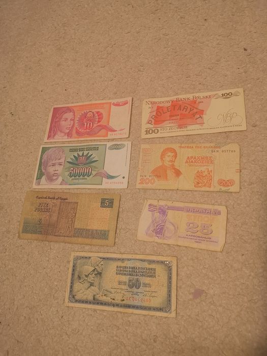 Colectie Monede si Bancnote vechi. Ocazie