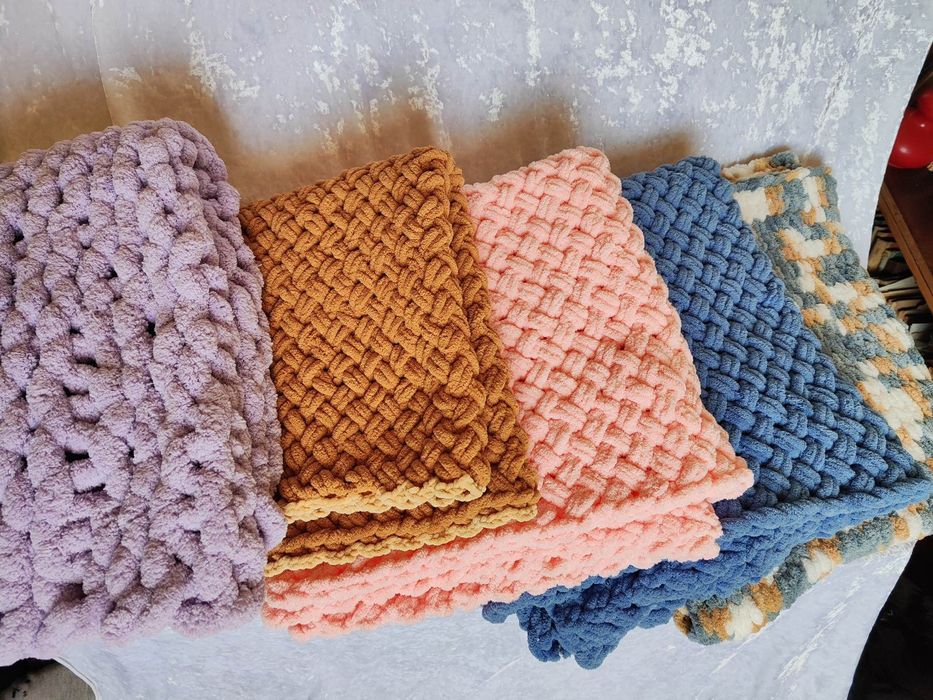 Плед детский плюшевый