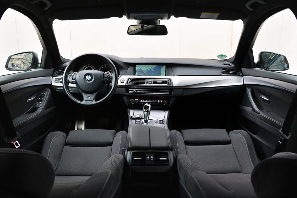 Bmw Seria 5 F10 M Paket 2.0d 184cp Euro5 Germania Garanție Moduri navigație Xenon încălzire head up display clima automata