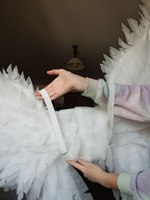 Крылья ангела белые