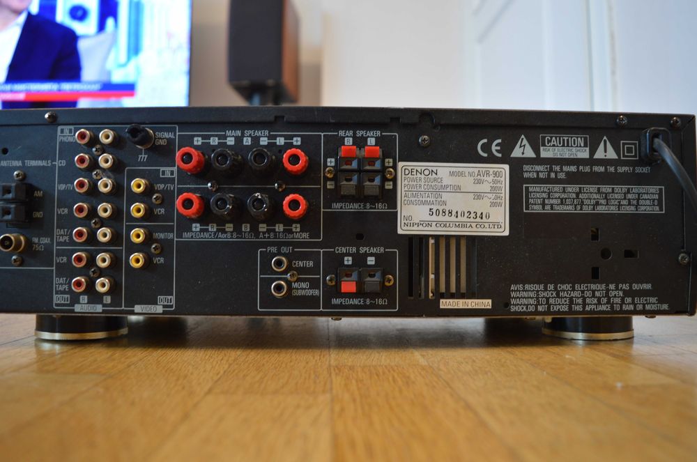 Усилвател/Ресийвър DENON AVR 900-ТРАНЗИСТОРЕН