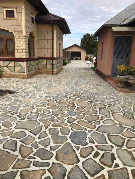 Piatră Naturală de Munte pentru Curți și Amenajări Exterioare