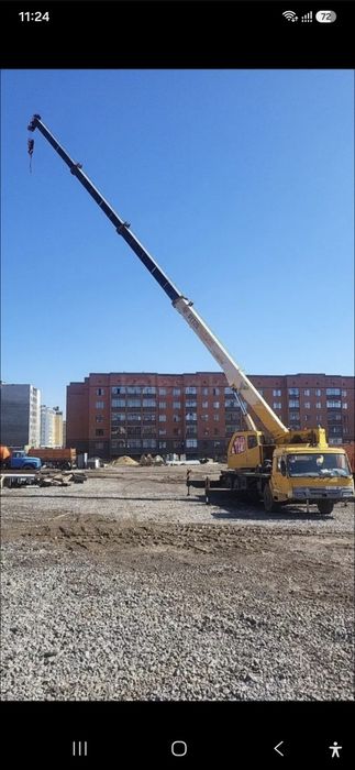 Кран 25 тонн 32 метра