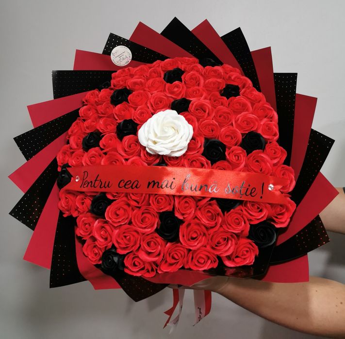 Buchete cu trandafiri de sapun