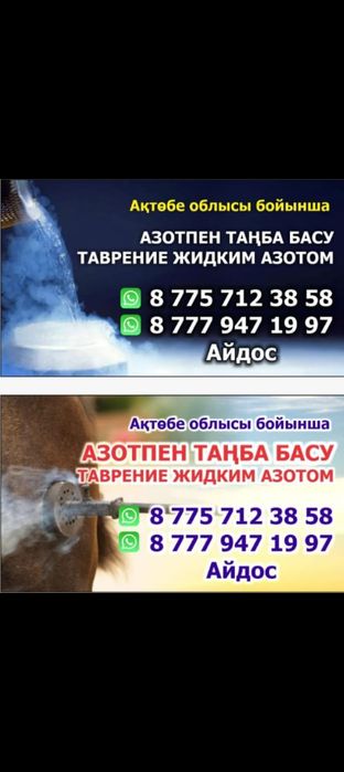 Азотпен таңба басу