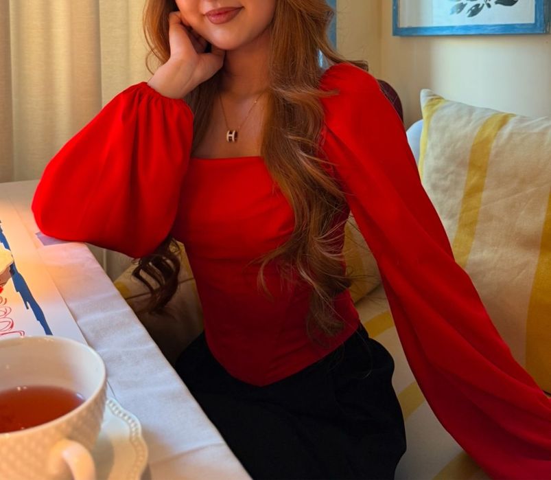 Корсетная блузка