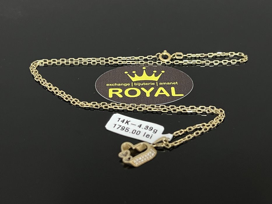 Bijuteria Royal CB : Lant aur 14K 4,39 grame