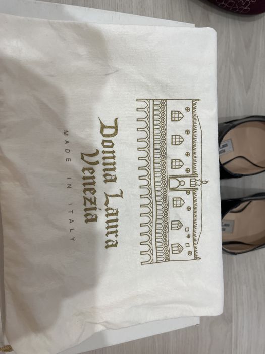 Туфли черные Италия