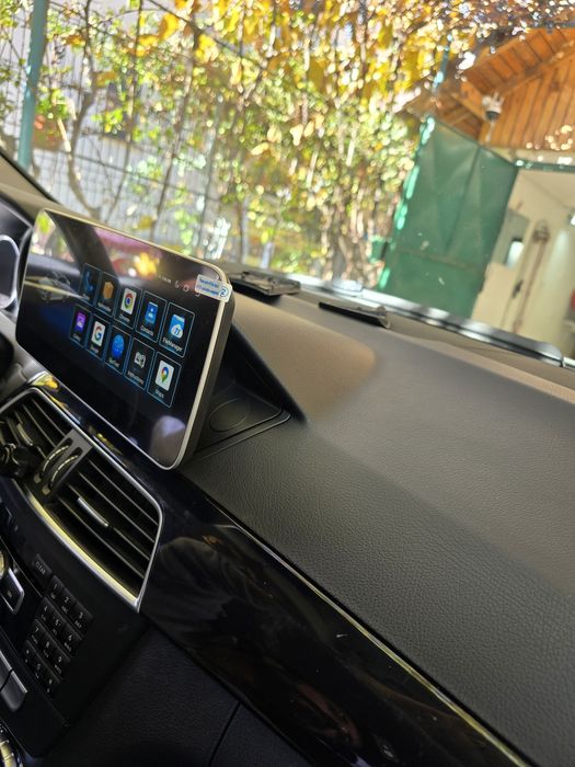 Navigatie android Mercedes C Class w204 Carplay Waze YouTube BT