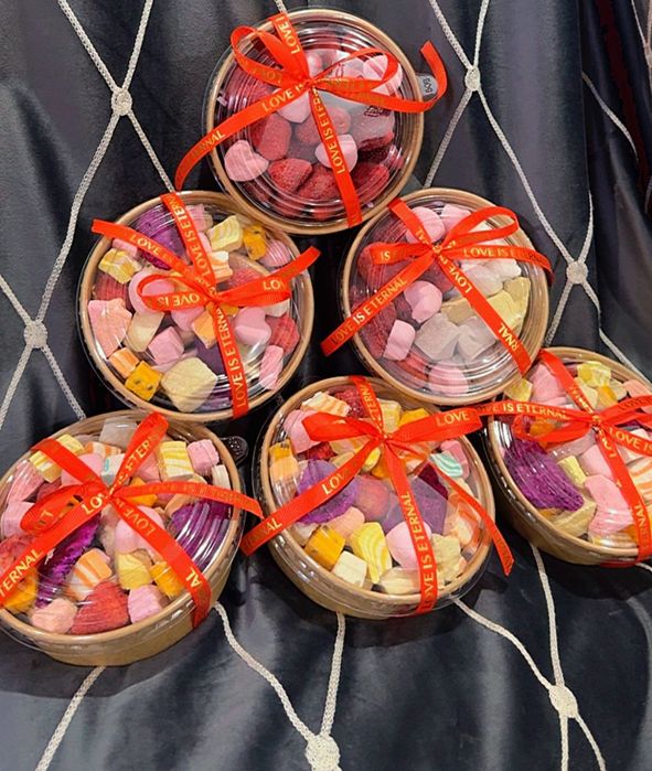 Сублимированные фрукты, мороженое