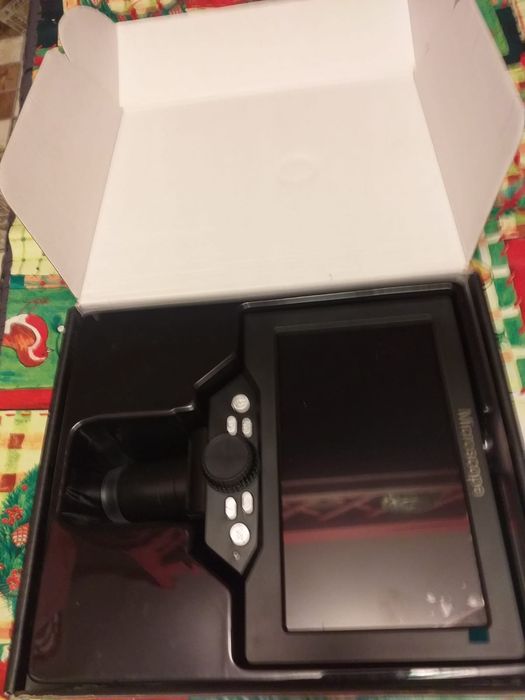 Microscop portabil/Marire 1-1200X/Pt Filatelie,Numismatica,Biologie