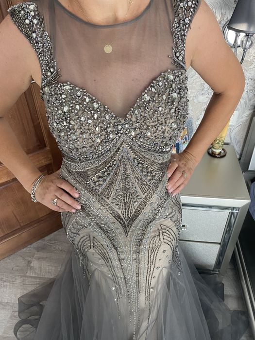 Rochie de ocazie cu pietre !Sale!!