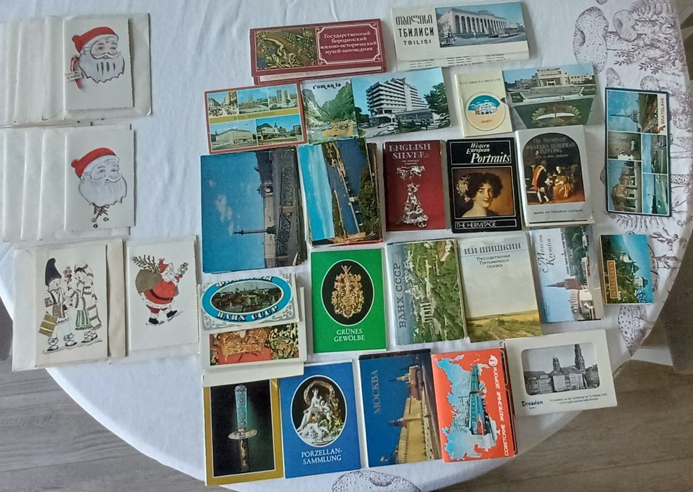 400 carti postale felicitări pictate Internaționala album arta vinyl mapa Cutezatorii