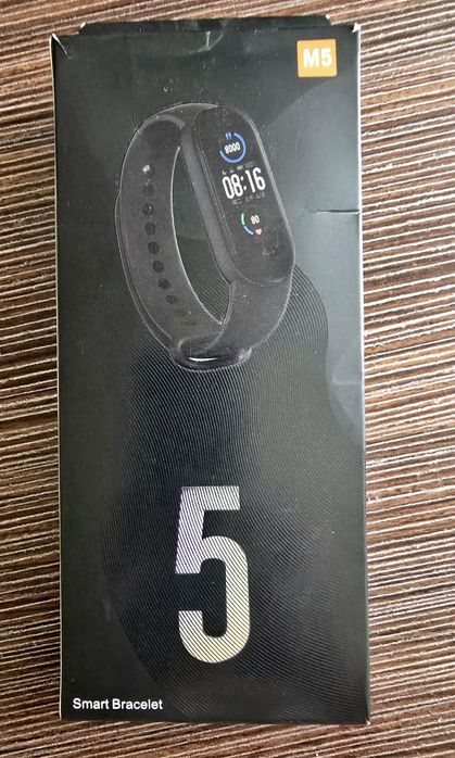 Смарт часовник 1Tech M5, Черен