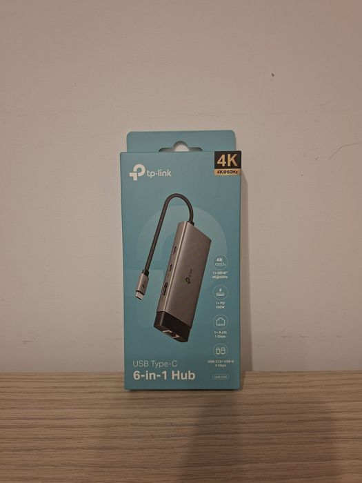 Hub USB Type C 6 in 1