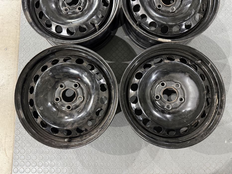 4бр. ОТЛИЧНИ 15” Ориг. Джанти 5х100 за -VW/AUDI/SEAT/VAG- 5.5Jx15,ET40