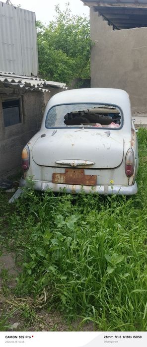 Москвич 407 запчасга йурип кеп очган мошина таглари бутун чриган жойи