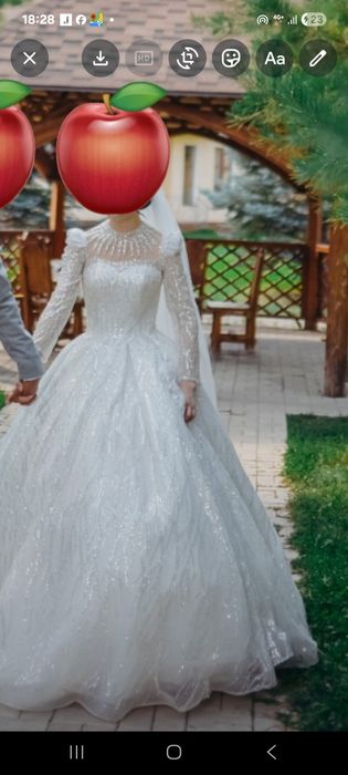 Продам свадебные платья очень красивое