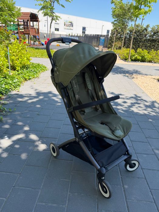 Cărucior sport Cybex Orfeo + Bară de protecție (Bumper bar) - Moss Green