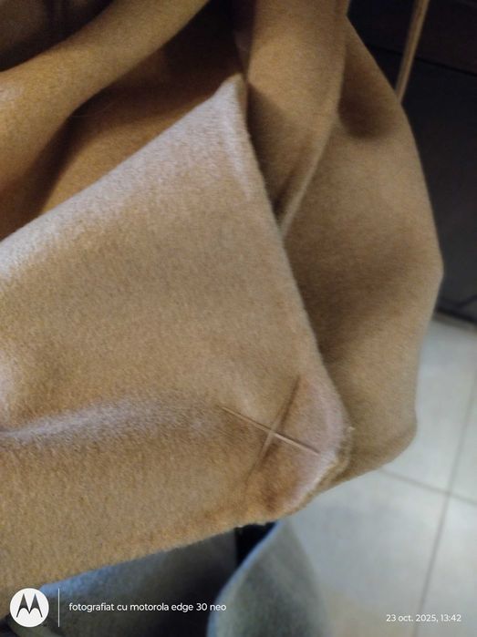 Palton mix cu lana și acrilic cu, M/L, nou