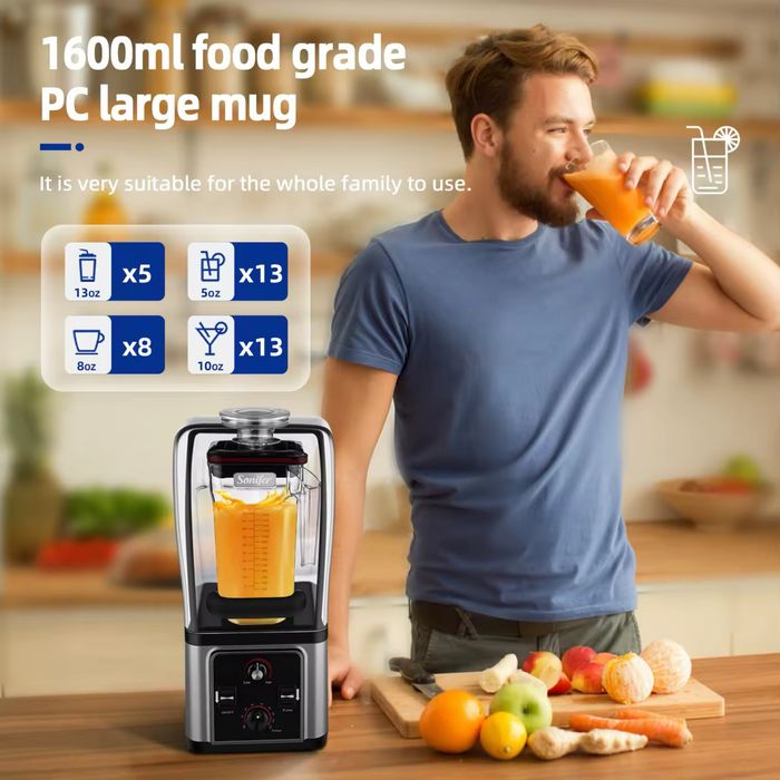 Профессиональный Супер Блендер Sonifer SF-8160