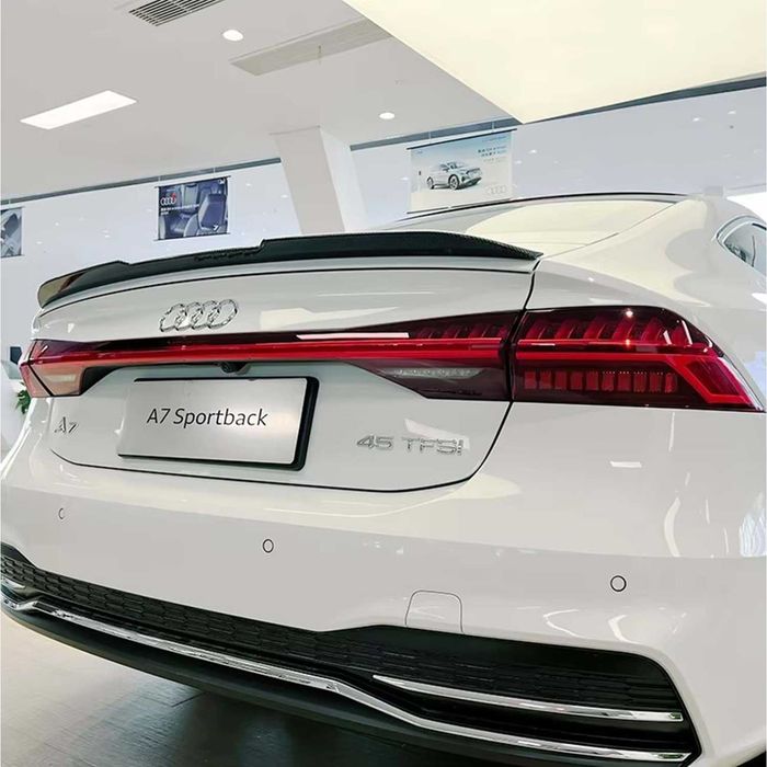 Батман лип спойлер за багажник ауди а7 ц8 / audi a7 c8 spoiler batman 2018+ / добавка