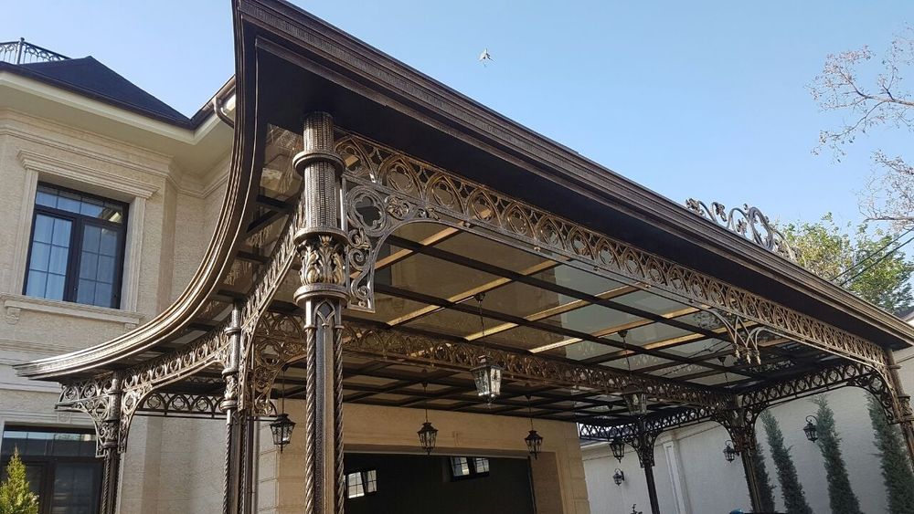 Навесы из Лексана и Монолит