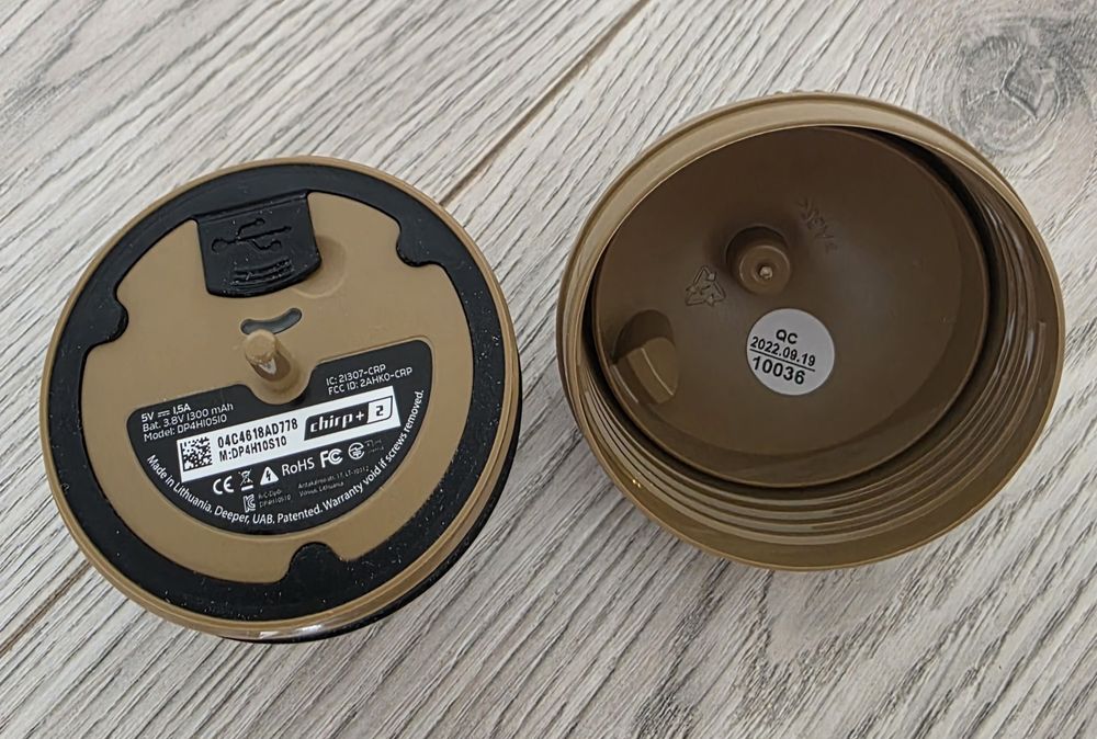 Эхолот, Deeper Smart Sonar Chirp+ 2