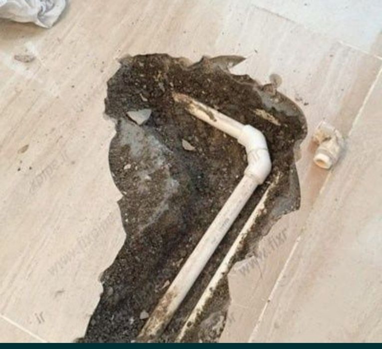 Обнаружение мест повреждения труб