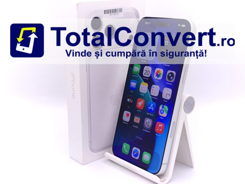 Apple Iphone 17 Pro Max 256GB Silver 12GB, Garantie 24 luni | #D91183