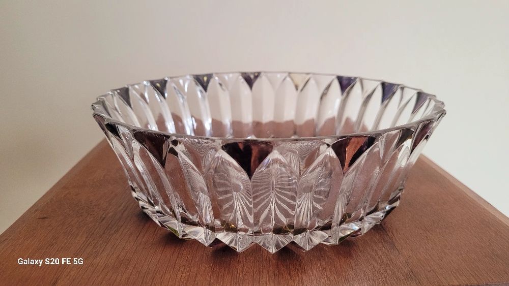 Декоративна кристална винтидж фруктиера  Мурано Италия