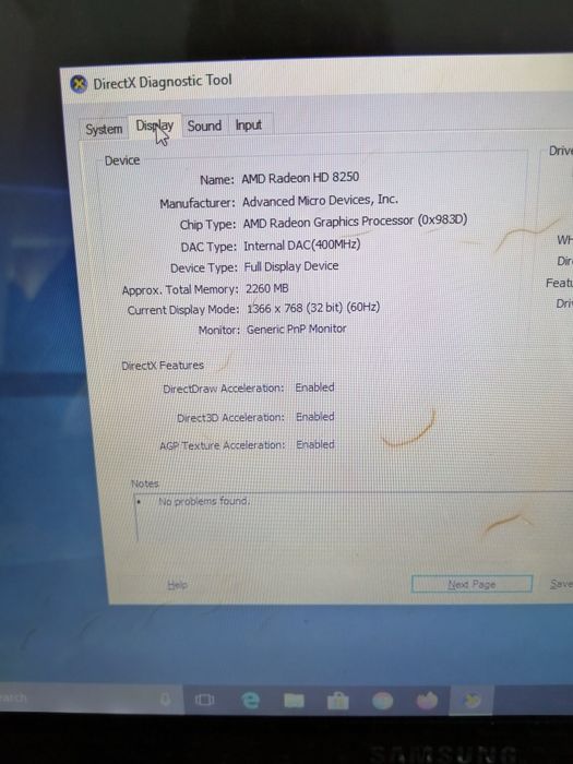 Vand Laptop Slim Samsung 915S