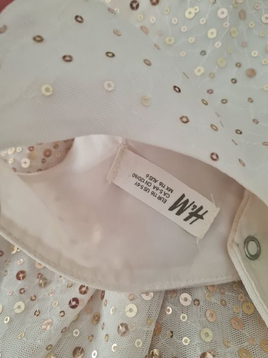 Парти рокля H&M момиче 5 до 6 години
