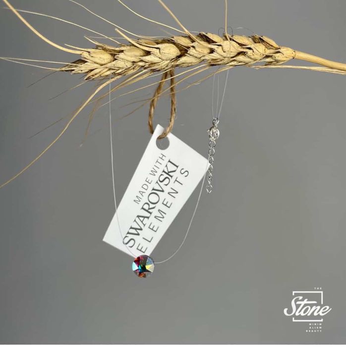 Скидка до 22 марта Swarovski с серебром на леске